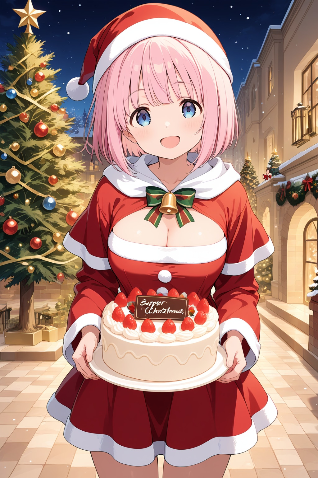 クリスマスケーキはいらんかえ～？ | の人気AIイラスト・グラビア