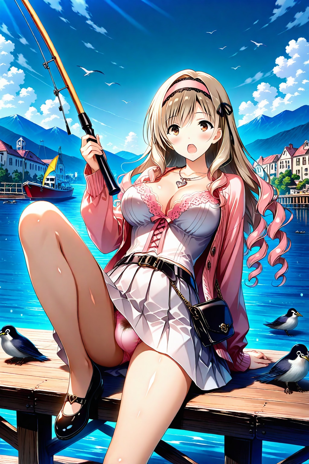 初めての釣り