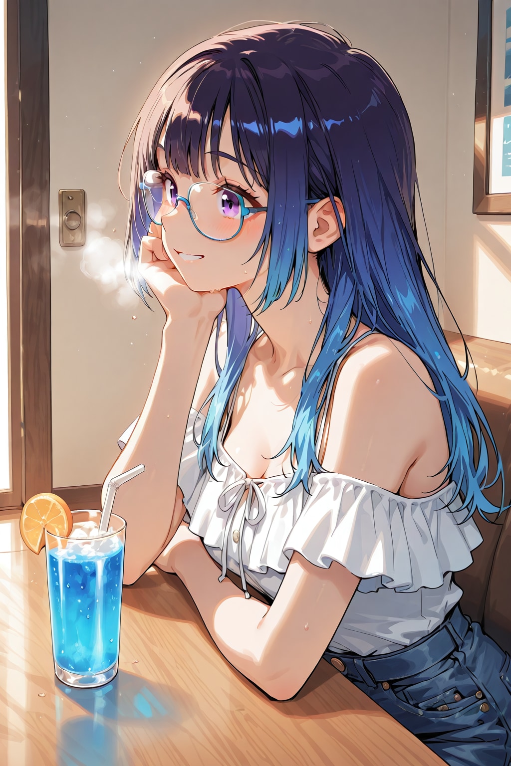 メガネ美少女 | の人気AIイラスト・グラビア