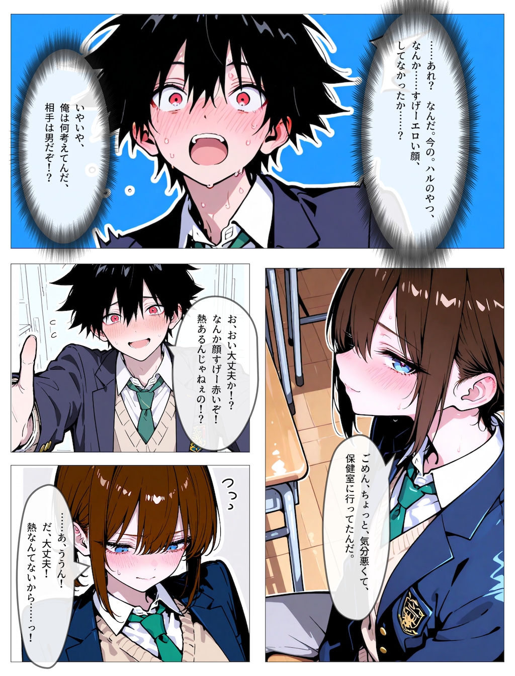 親友への恋心を隠す女装男子の裏垢がばれたその後