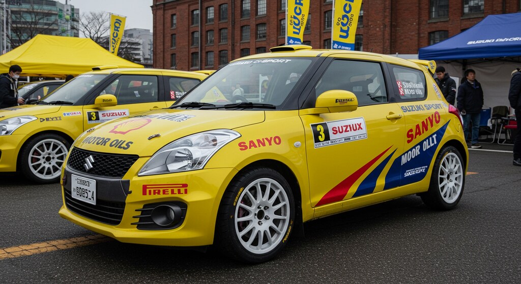 スイフトスポーツラリーカー