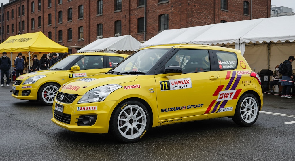 スイフトスポーツラリーカー