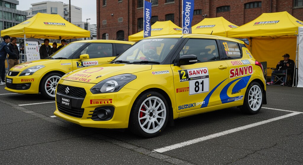 スイフトスポーツラリーカー