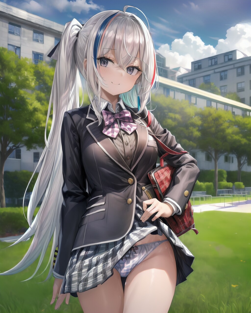 パンチラ見せ制服リズベッドちゃん