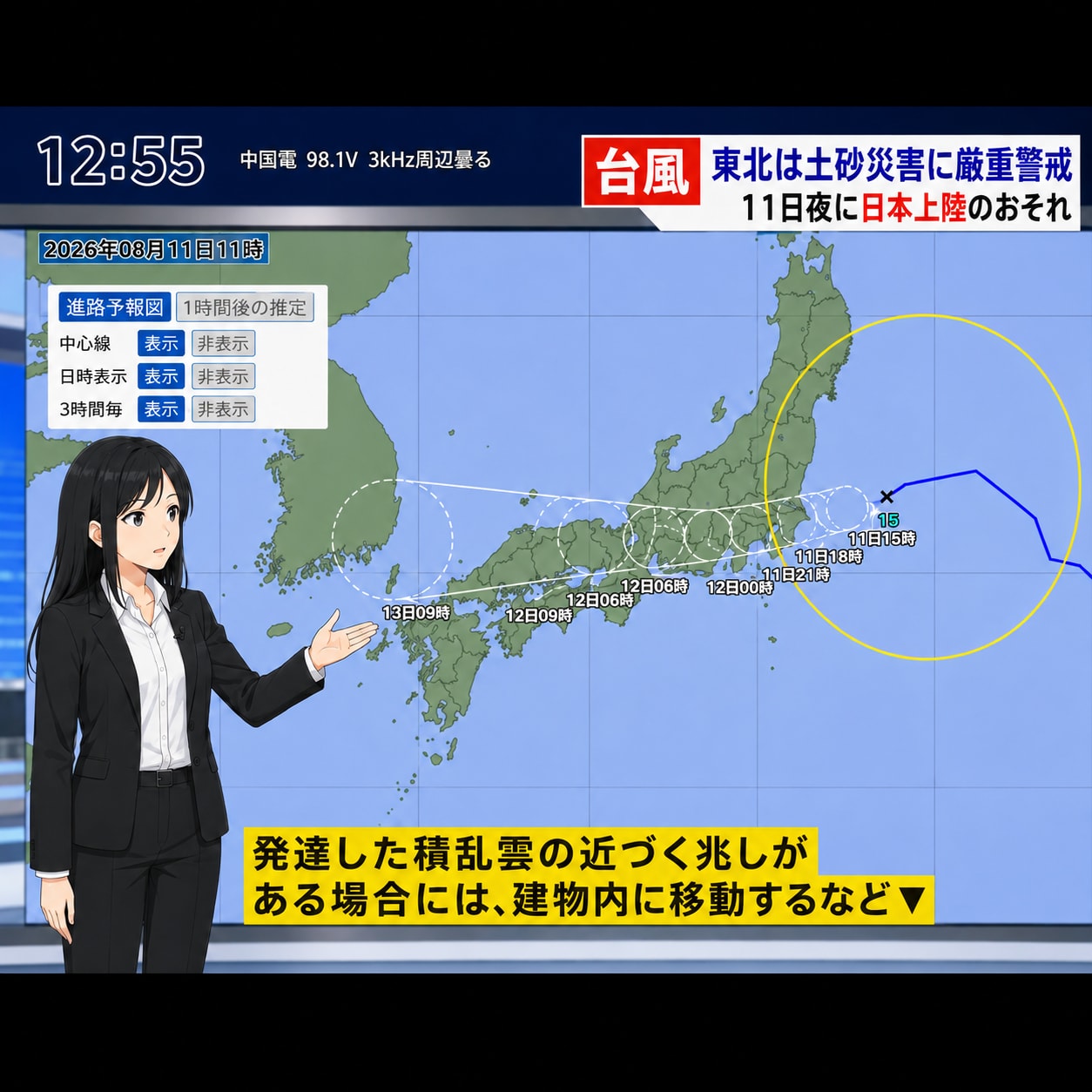 台風情報