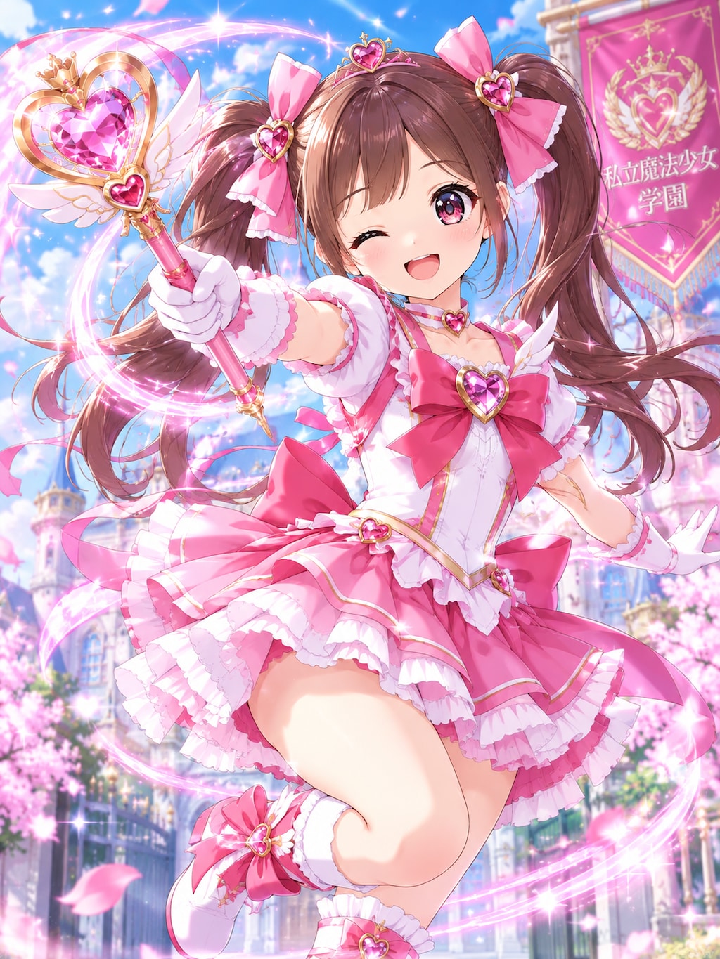 私立魔法少女学園 34