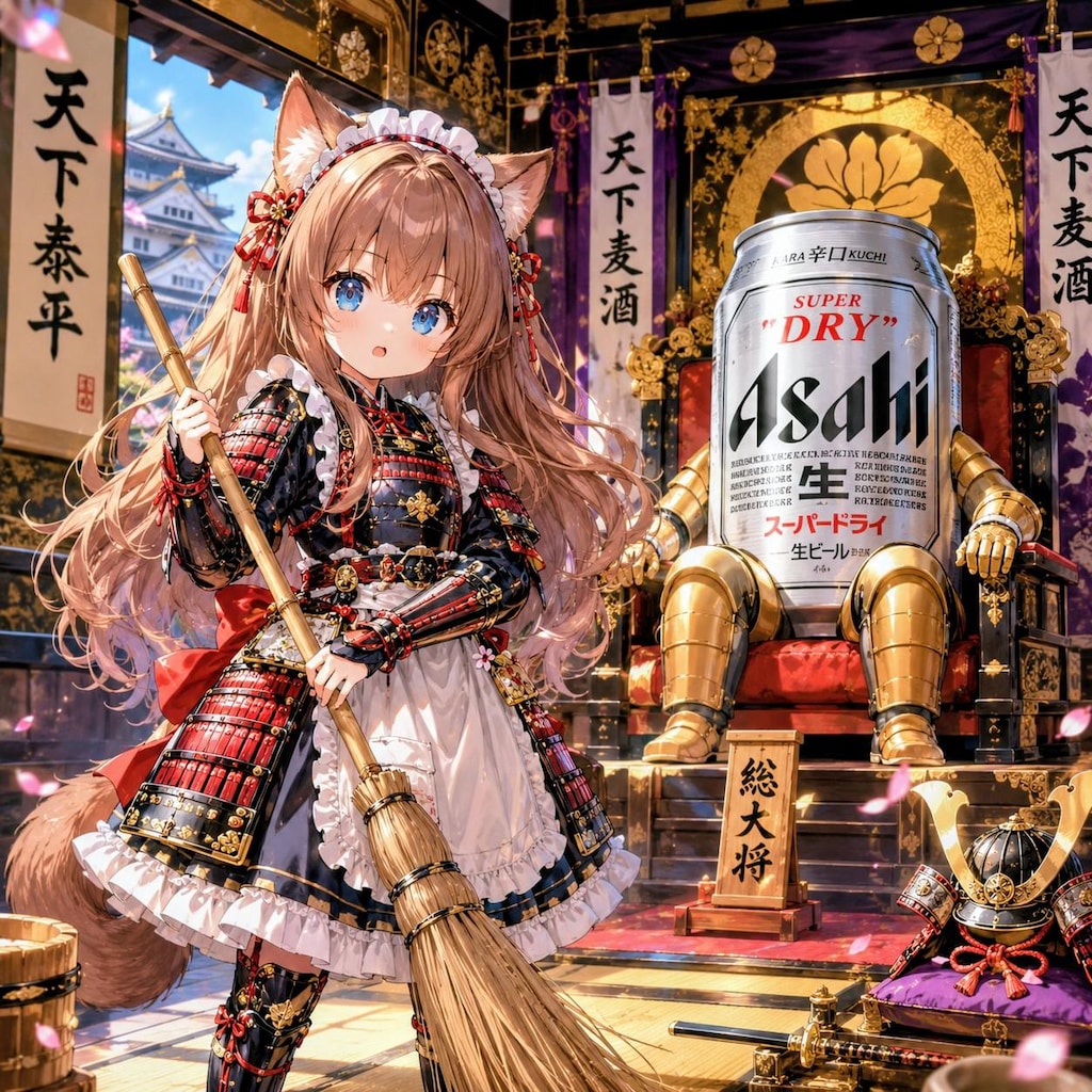 鎧メイドの小さな女の子