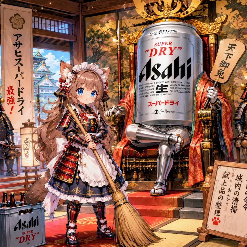 鎧メイドの小さな女の子