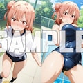 【作品告知】おしっこお漏らしチャレンジ【俺ガ〇ル スクールライフ編】DL販売中 7枚目