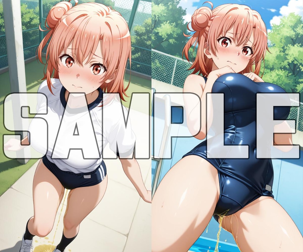 【作品告知】おしっこお漏らしチャレンジ【俺ガ〇ル スクールライフ編】DL販売中