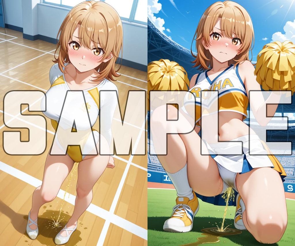 【作品告知】おしっこお漏らしチャレンジ【俺ガ〇ル スクールライフ編】DL販売中