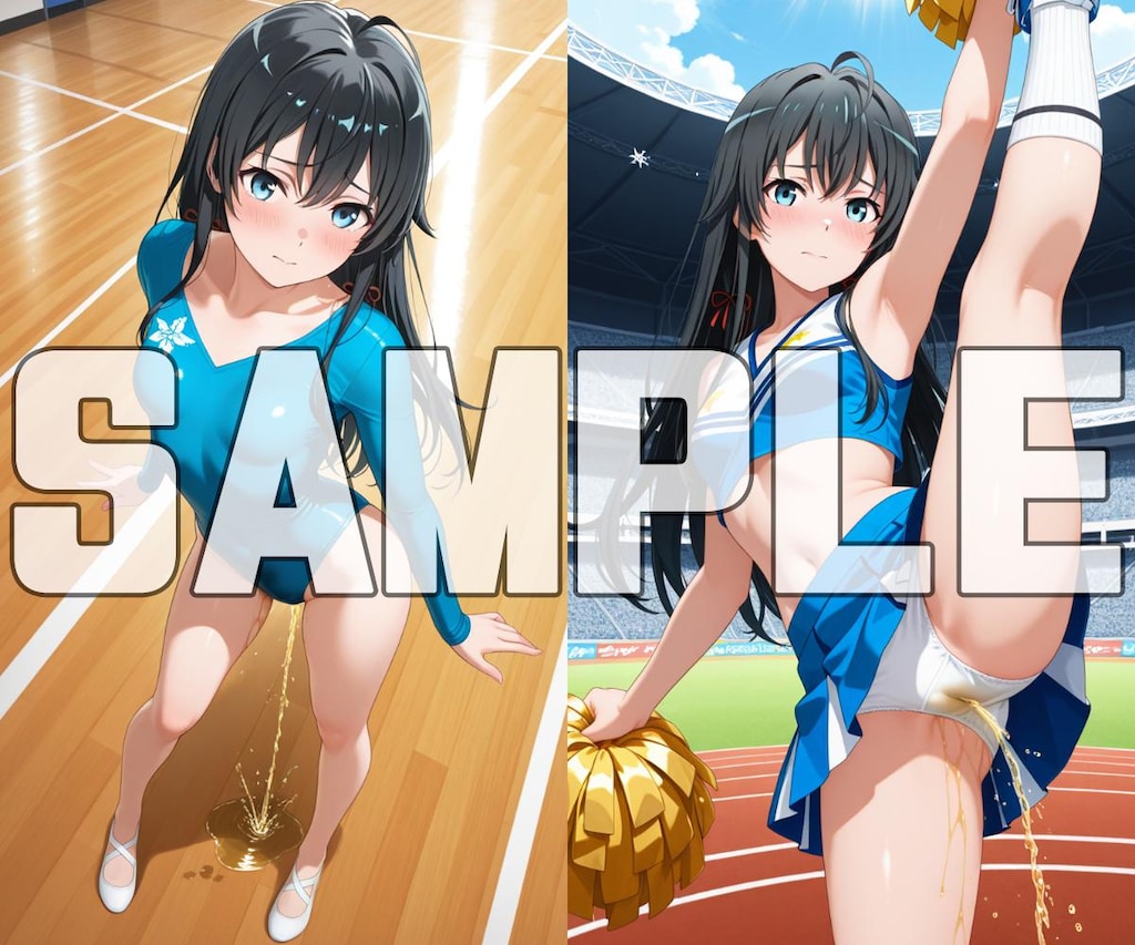 【作品告知】おしっこお漏らしチャレンジ【俺ガ〇ル スクールライフ編】DL販売中