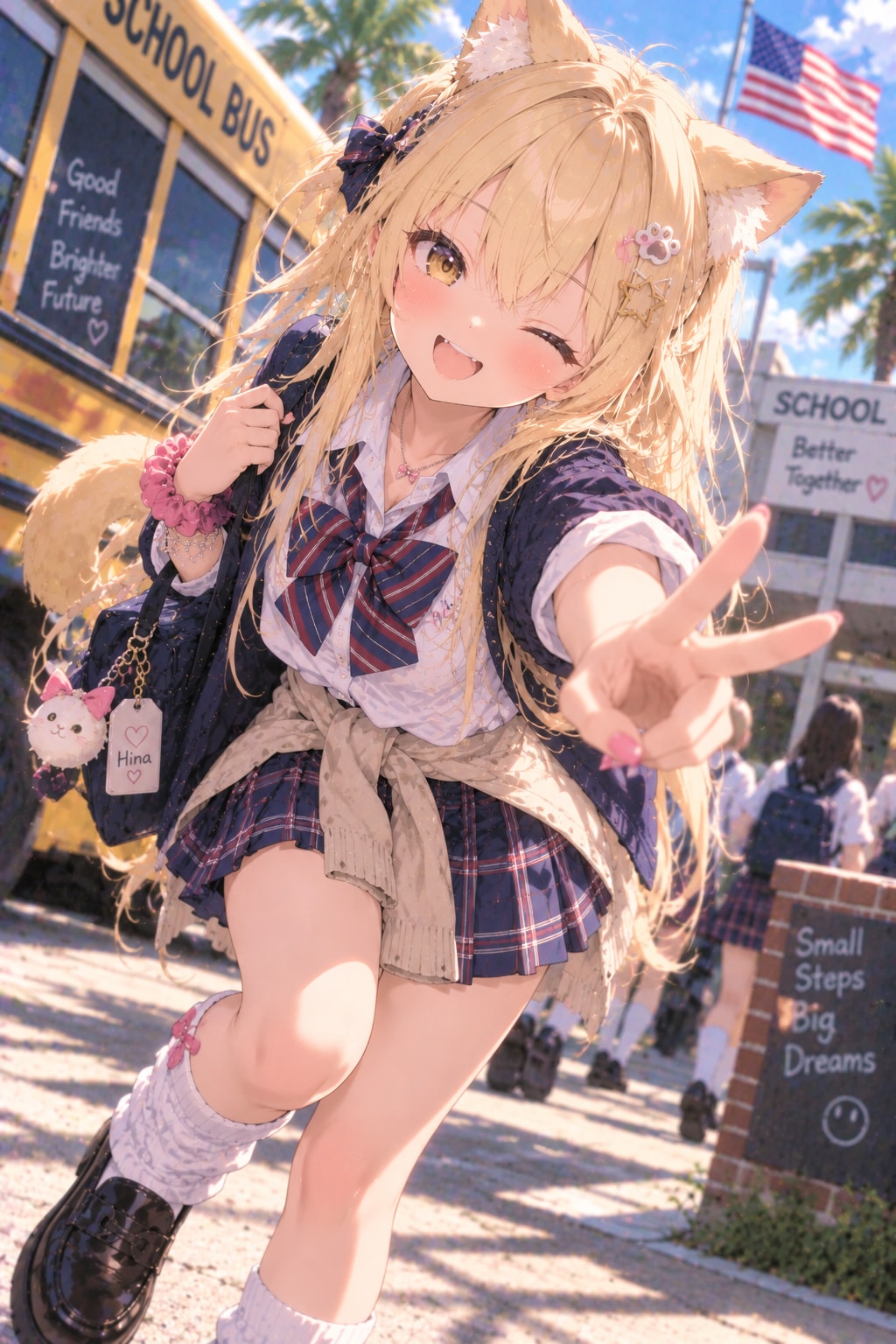 アメスク陽菜💕 | の人気AIイラスト・グラビア