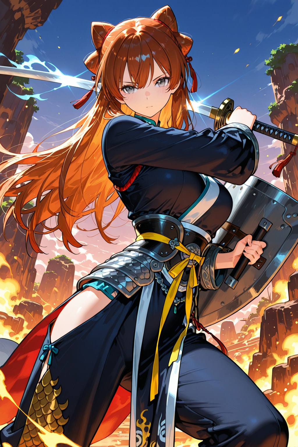 中華剣士 | の人気AIイラスト・グラビア