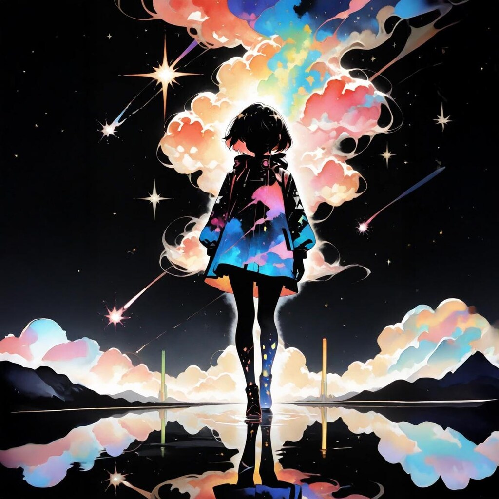 流星💫シルエット α