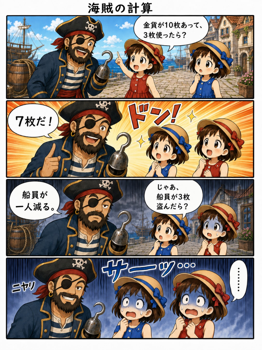 海賊の計算 | の人気AIイラスト・グラビア
