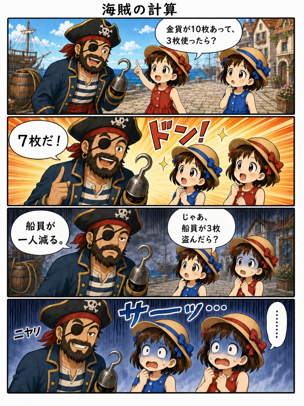 海賊の計算