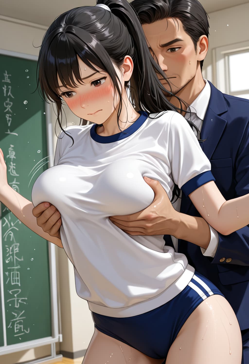 こんな胸で県大会行けると思ってるのか！？