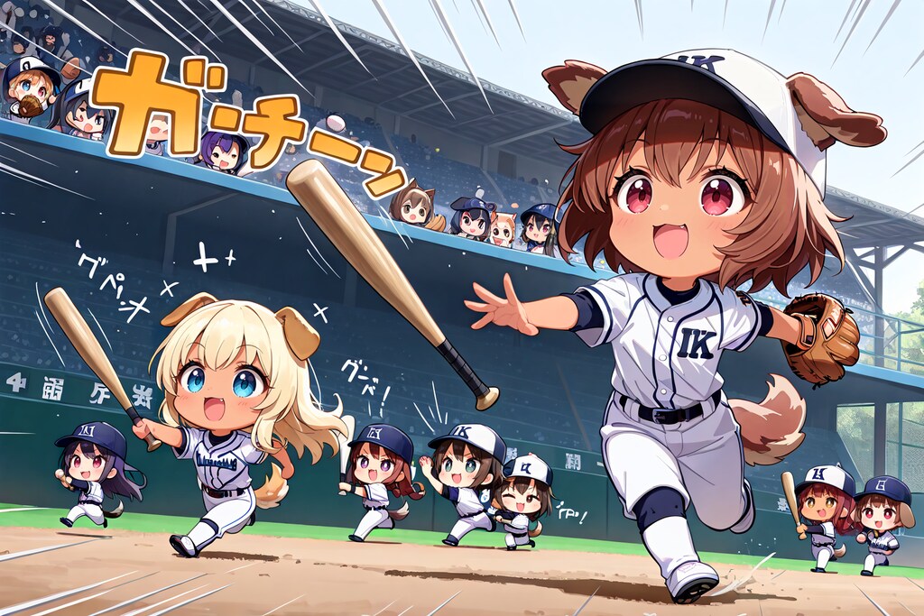 いぬみみやきゅうぶ！