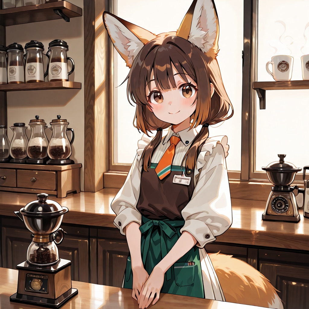 狐娘ヨーコの喫茶店
