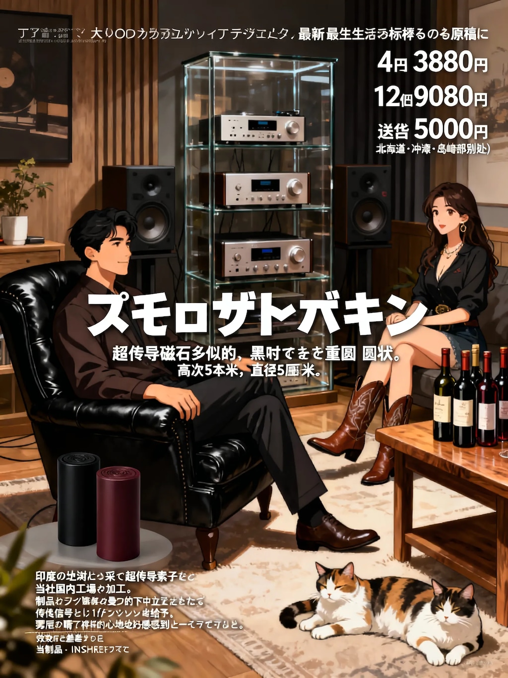 置くだけで高音質!