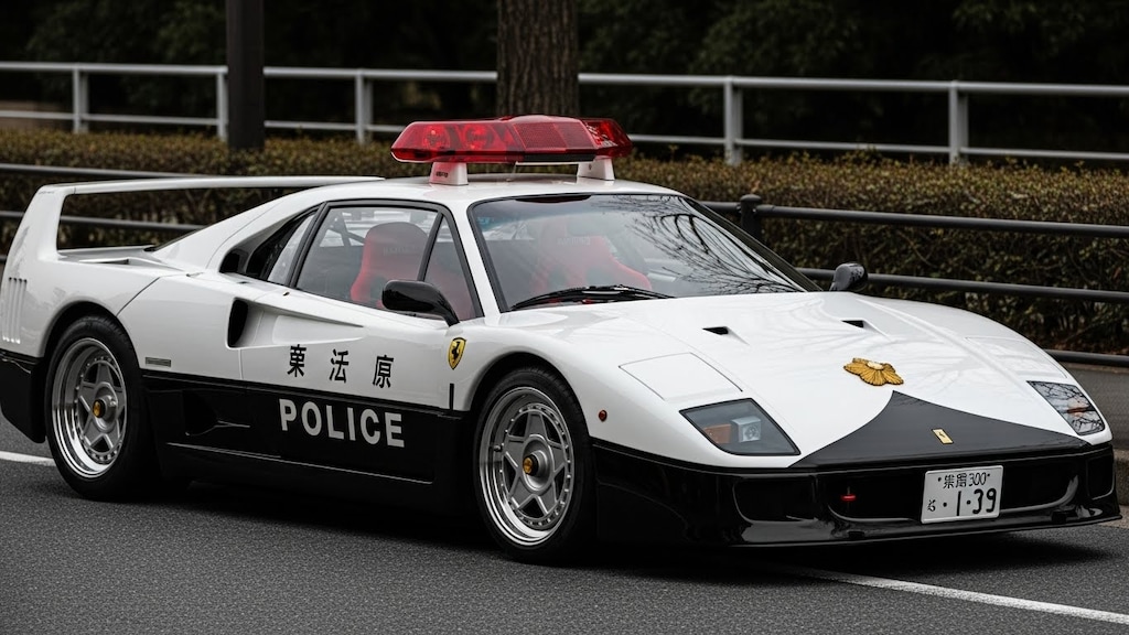 フェラーリF40パトロールカー