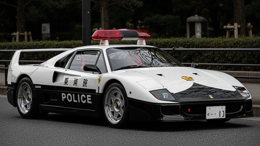 フェラーリF40パトロールカー