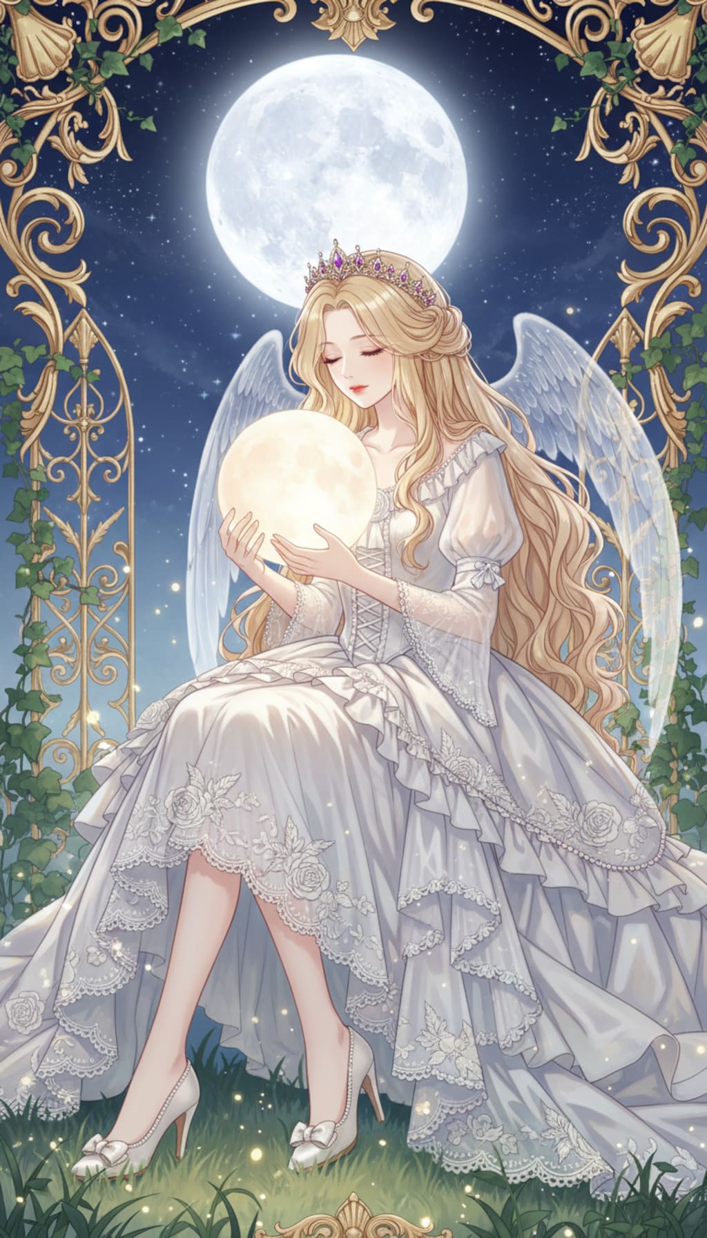 月華盈くの静謐