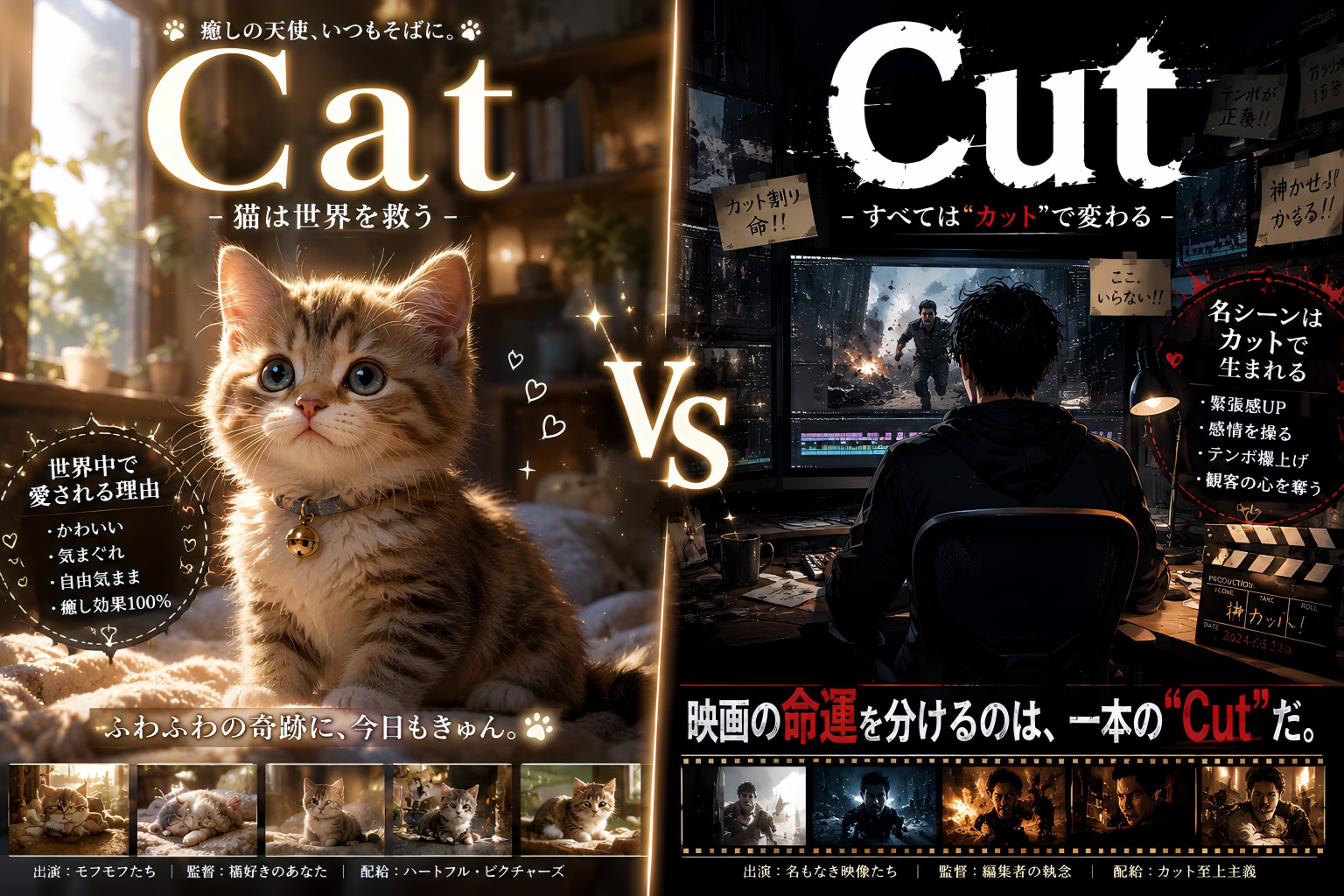 Cat→Cut