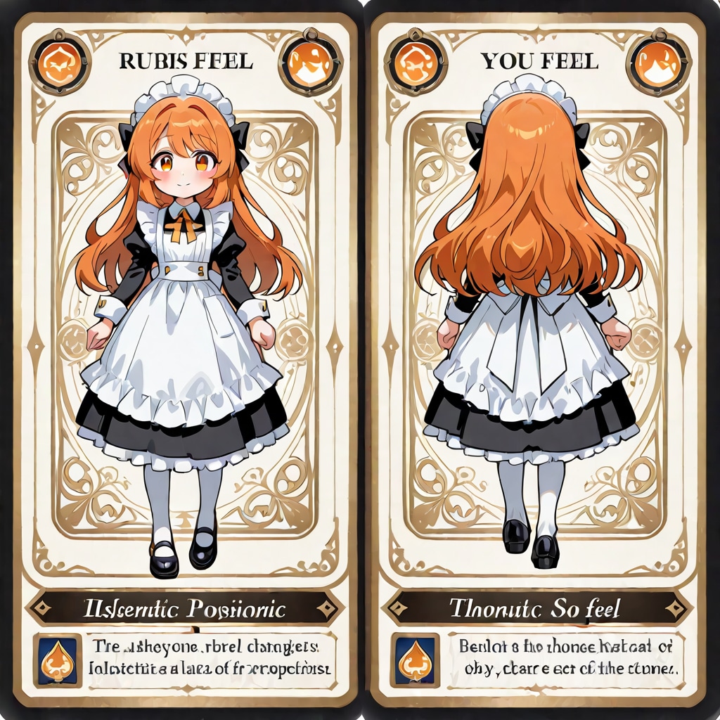 メイド服の璃餌ちゃん(ロング) | の人気AIイラスト・グラビア