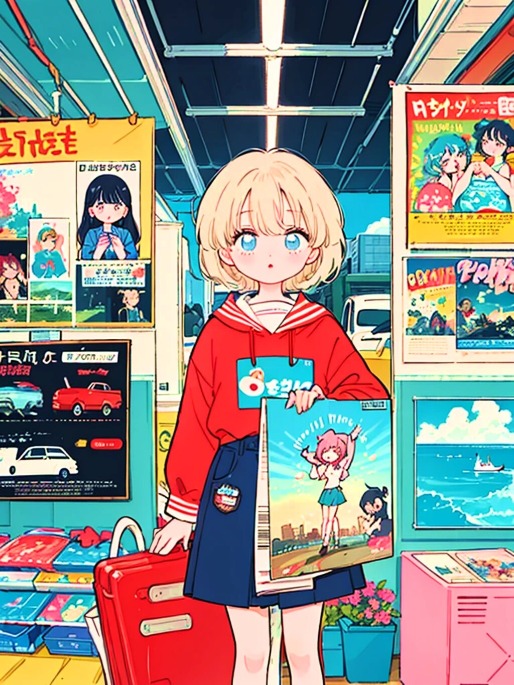 【ペケペケ！女一人旅珍道中】#1  海老茶山駅周辺で一昨年のカレンダーをGETの巻!! （出演：月島ららる）