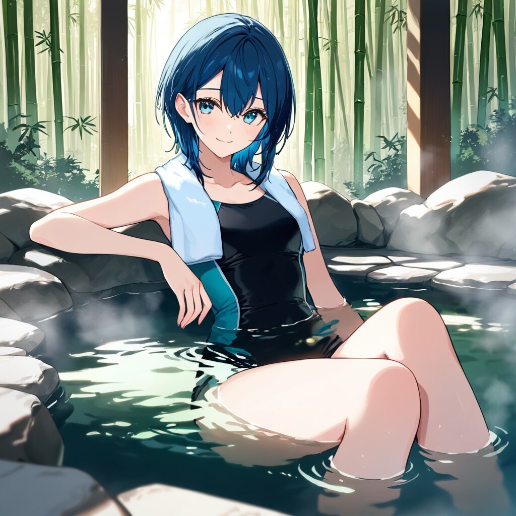 竹林に包まれて