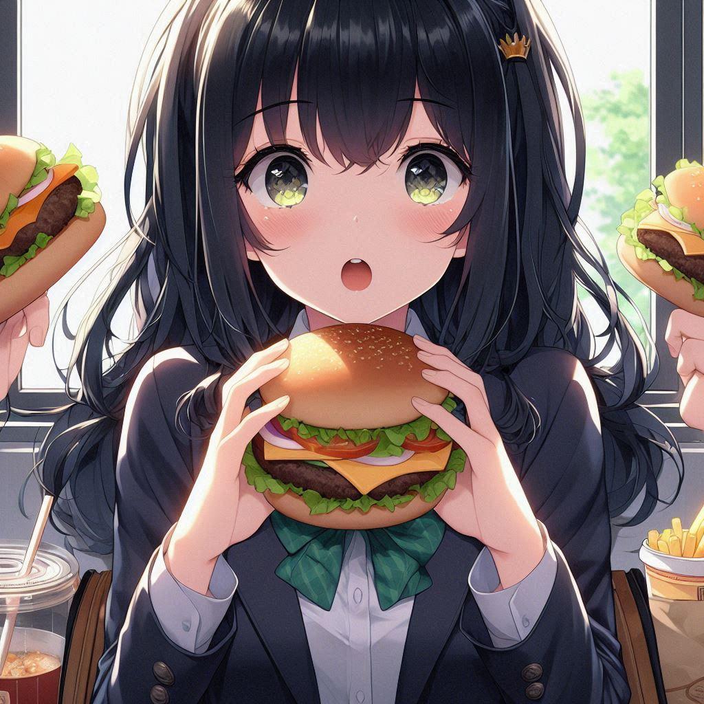 一気にかぶりつくッ！
