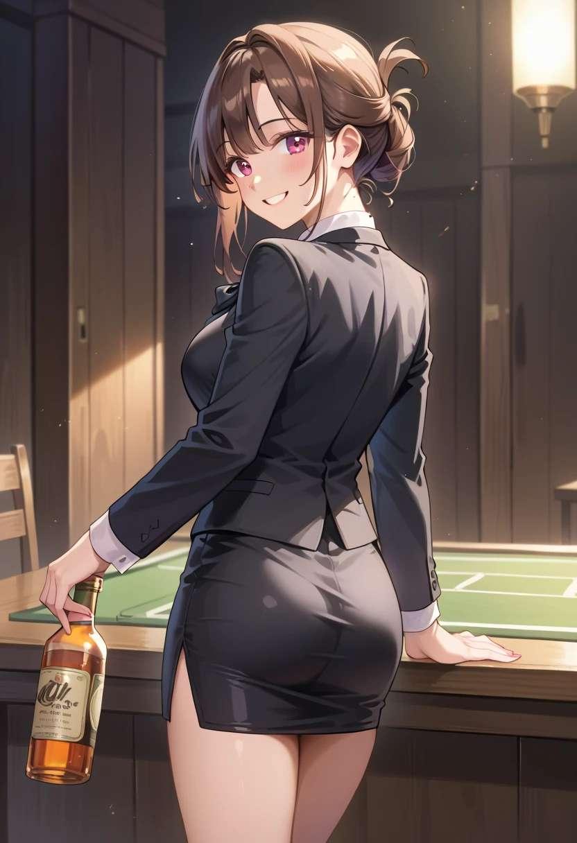 生足魅惑のバーメイド２