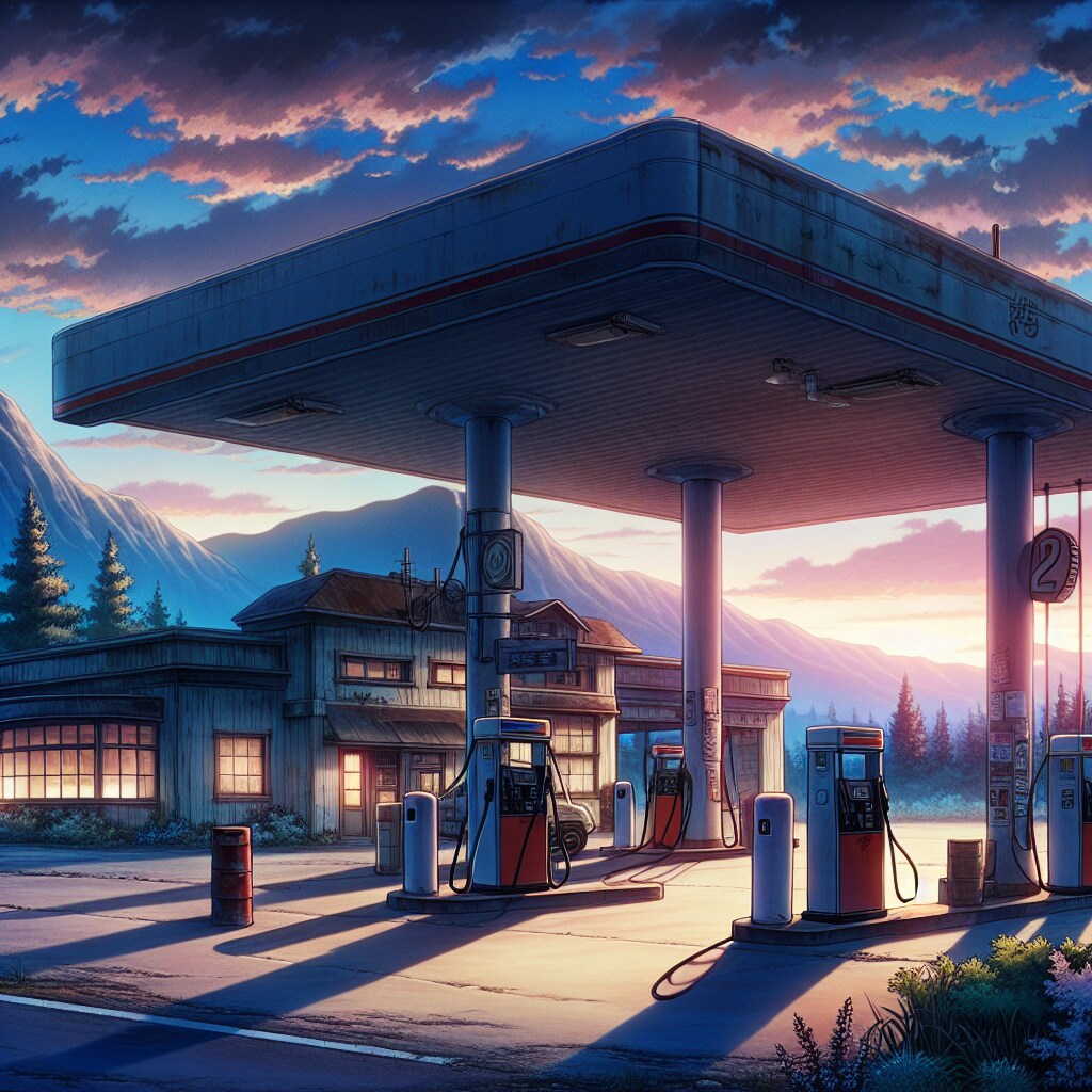 ガソリンスタンド