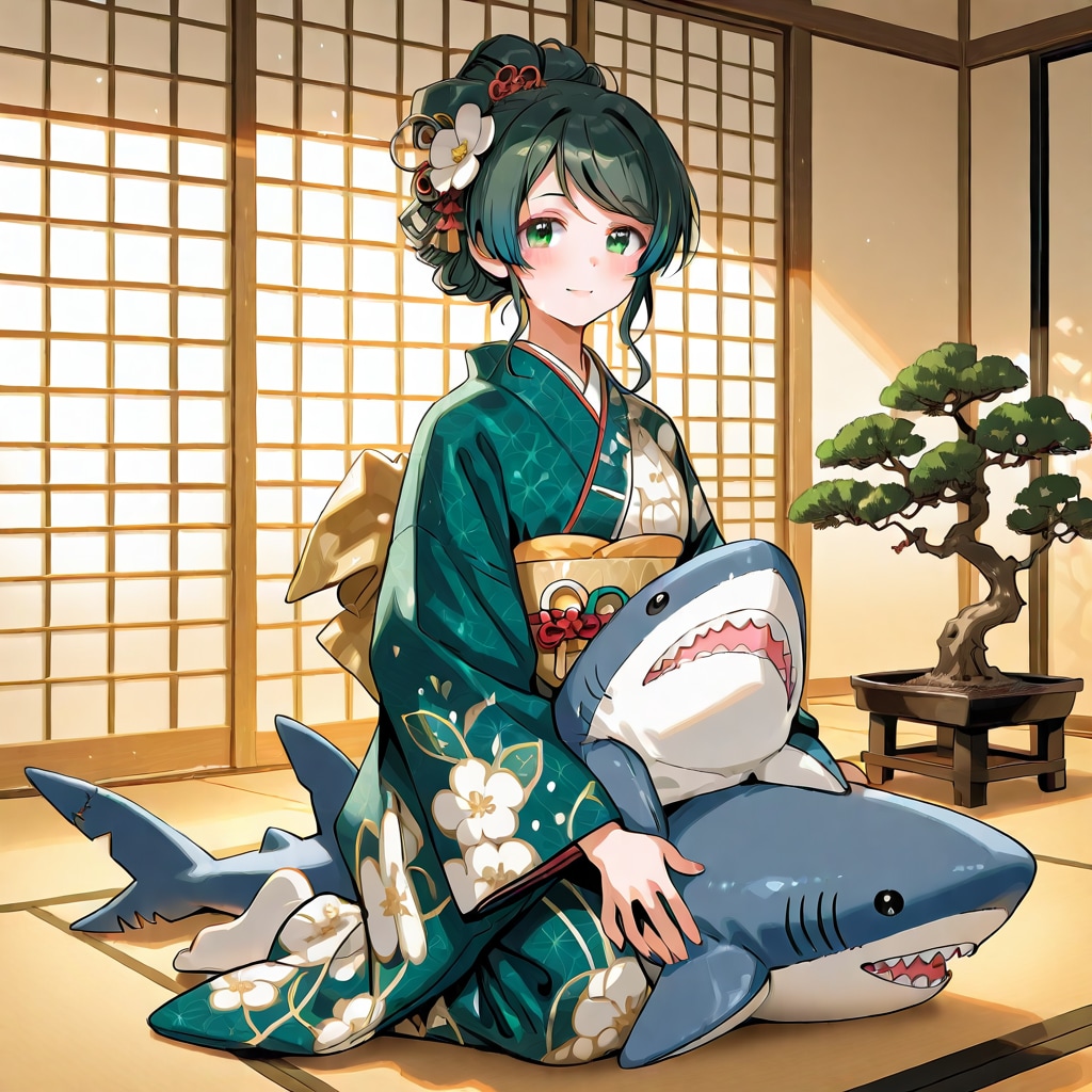 サメと戯れ