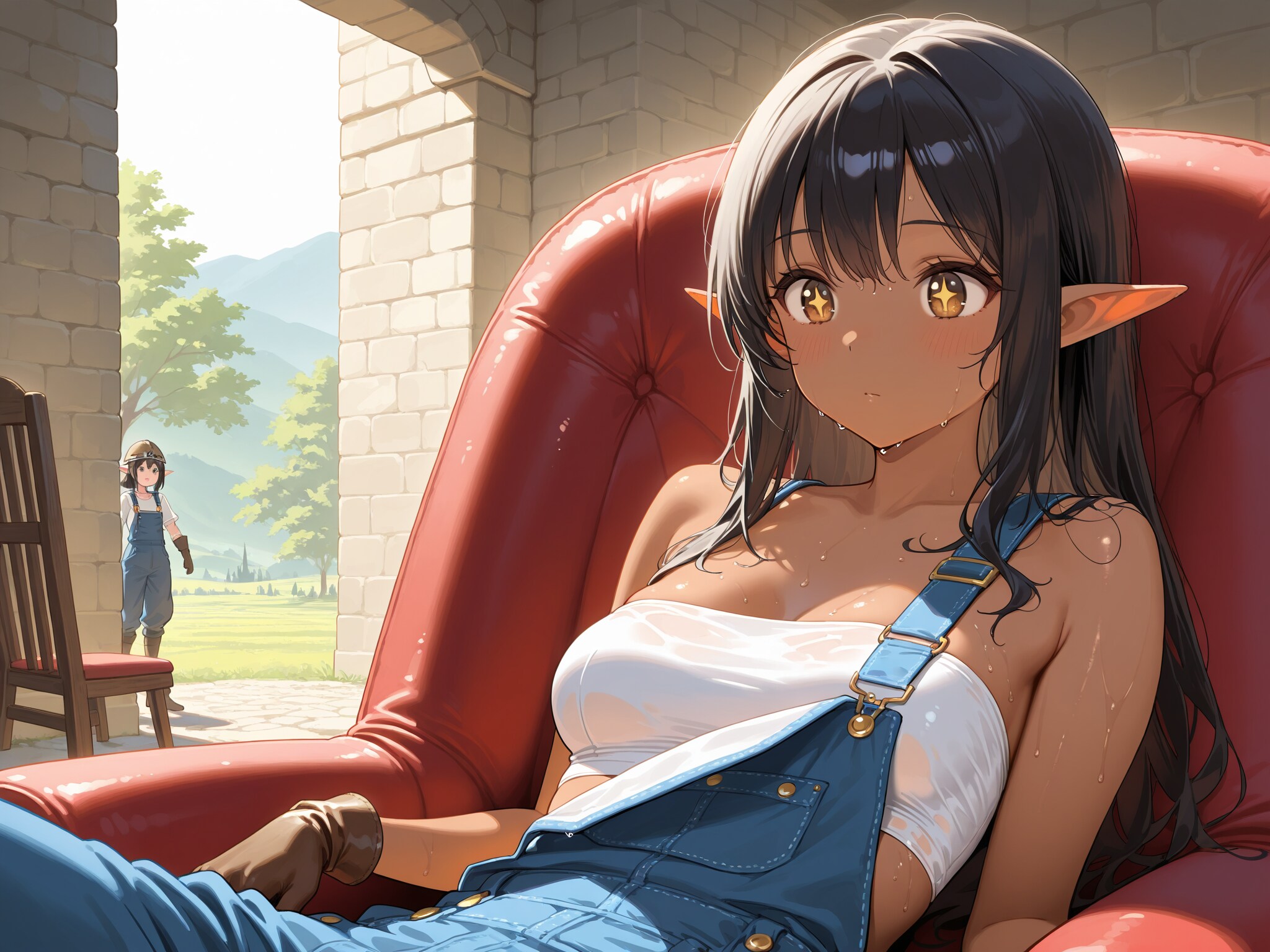 作業の合間に | の人気AIイラスト・グラビア