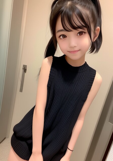 DTを〇す服の美少女