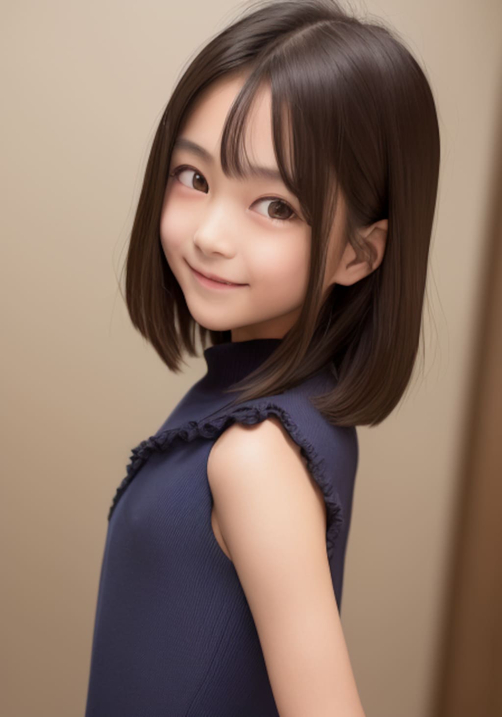 DTを〇す服の美少女