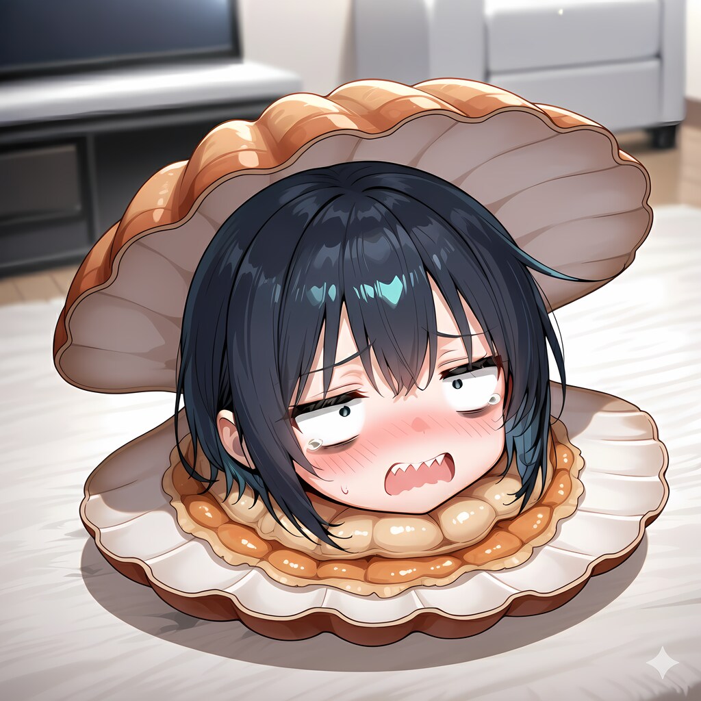 兄ちゃん・・次はホタテとか言うからだよぅ・・・