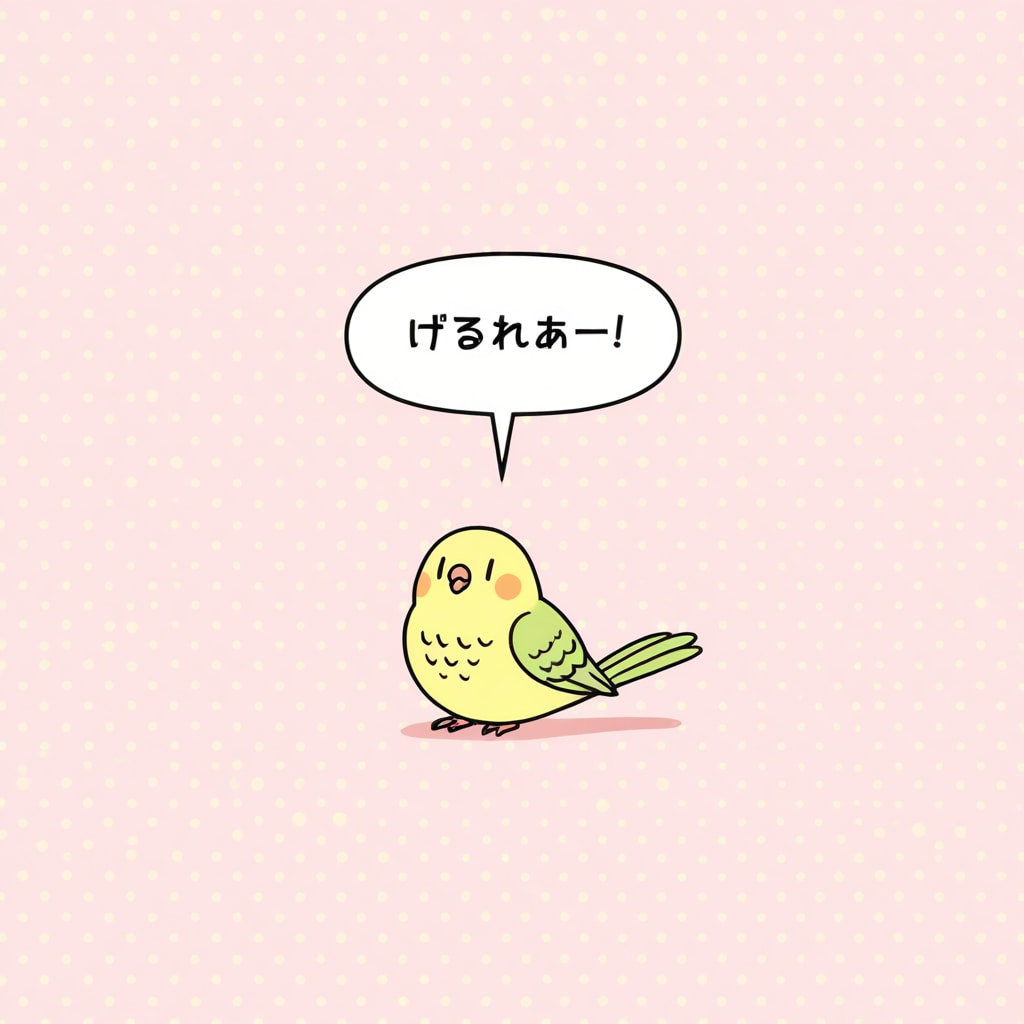 気まぐれインコ