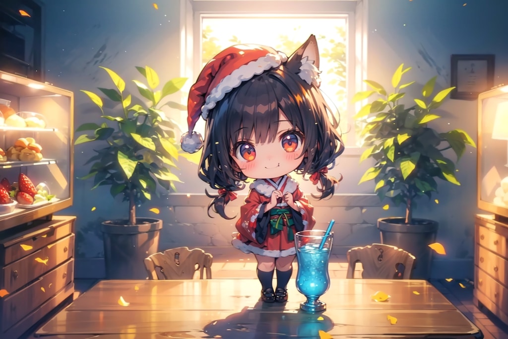 ちびちゃんと、)ちびちゃん_「デートです！♪」。