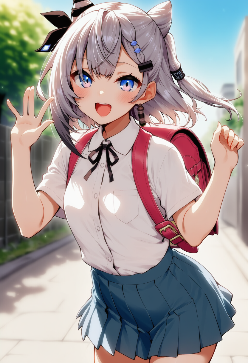 おはよー！（ベスティア・ゼータ） | の人気AIイラスト・グラビア