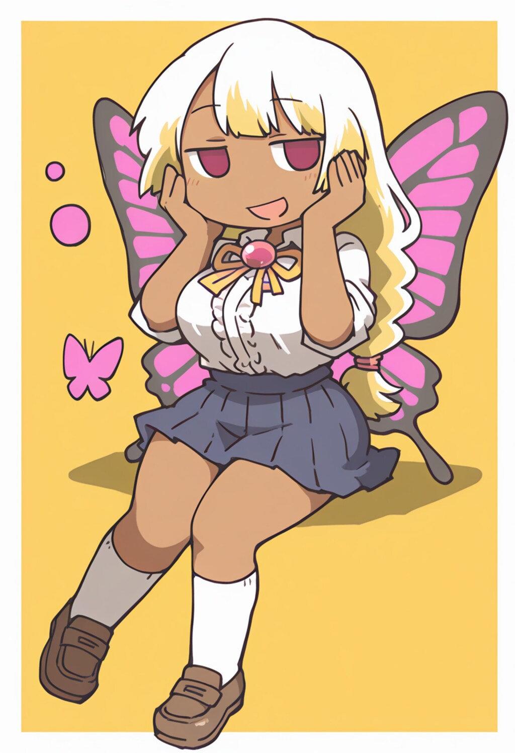 黒バタフライ学生ちゃんたち