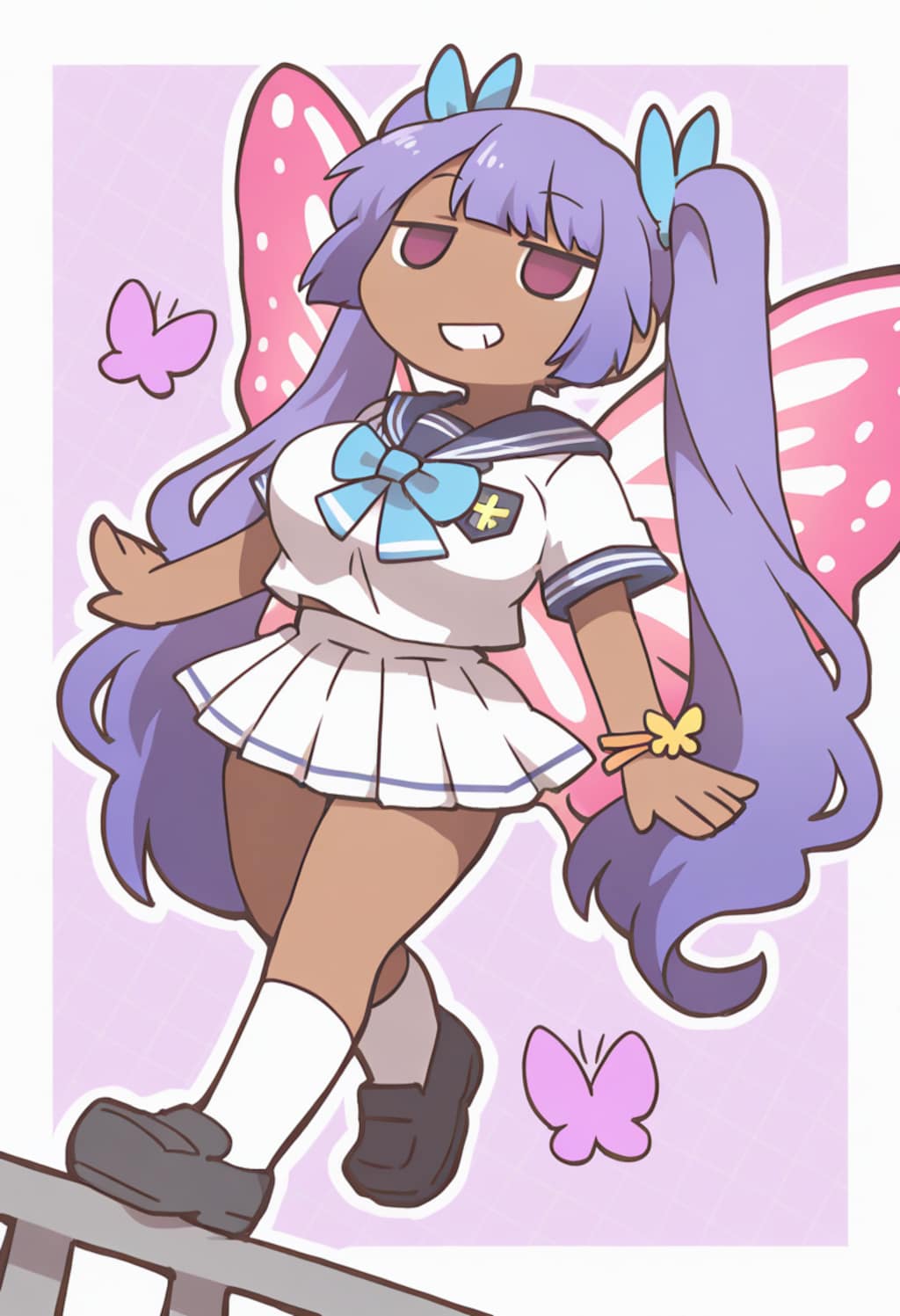 黒バタフライ学生ちゃんたち