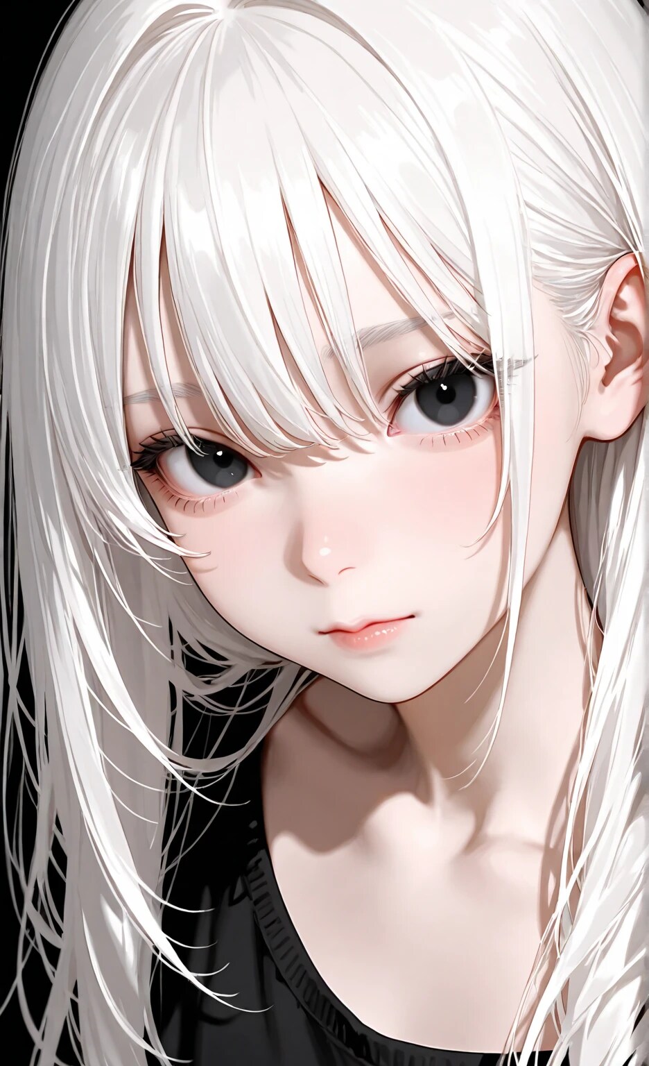 白ロング | の人気AIイラスト・グラビア