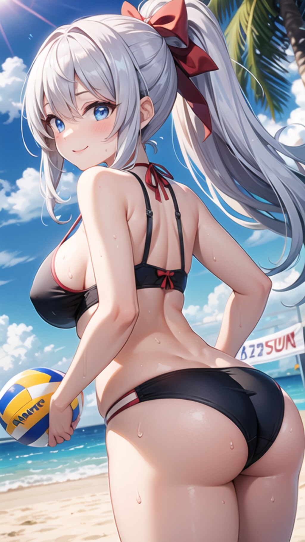 ビーチバレー女子