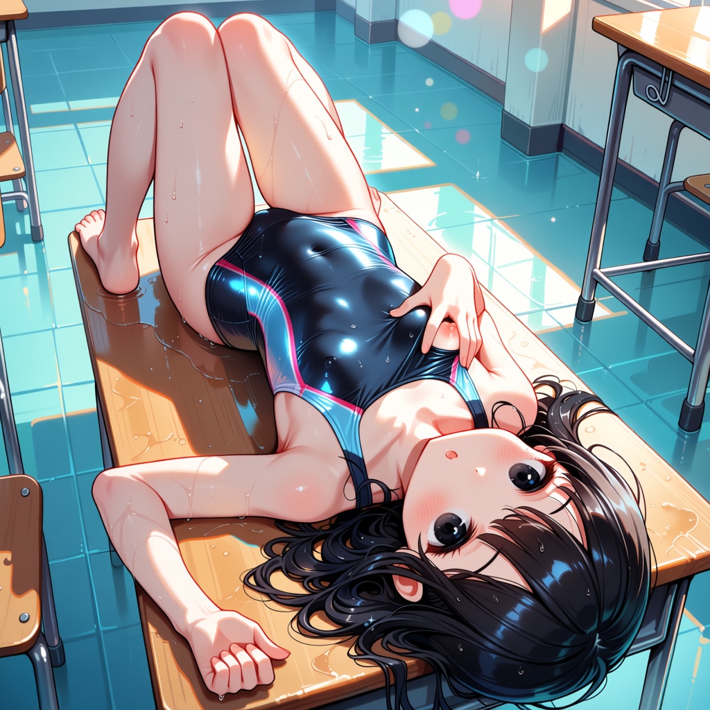 プール後のこと
