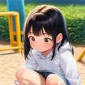 砂場で遊ぶ少女を観察【JSパンチラ】 7枚目