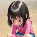 砂場で遊ぶ少女を観察【JSパンチラ】 6枚目